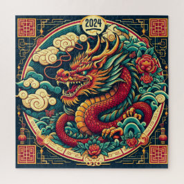 2024, Jahr des Drachen Puzzle