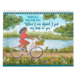 2024 Jahr Text S 56:3-Kalender Kalender