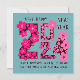 2024: JEDES JAHR GREETING KARTE