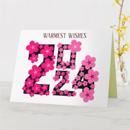 2024: JEDES JAHR GREETING KARTE