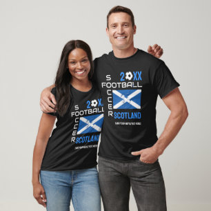 2024 JEDES JAHR SCOTLAND Fußball Custom T-Shirt