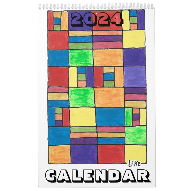 2024 jlikeart kalender (Titelbild)