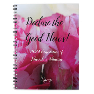 2024 JW Declare the Good News customize Notizblock