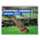 2024 Kackend lustige Tiere Personalisiert Kalender (Titelbild)