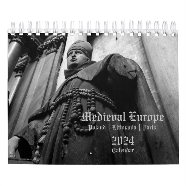 2024 Kalender Mittelalterliches Europa Religious K (Titelbild)