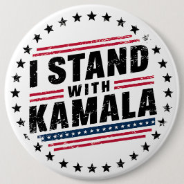 2024 Kamala Harris Frau Präsidentin USA Abstimmung Button