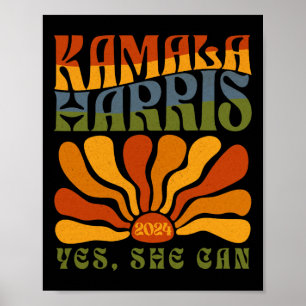 2024 kann sie den Präsidenten Kamala Harris wählen Poster