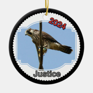 2024 Keramik Circle Ornament Justice