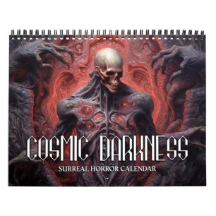 2024 Kosmische Dunkelheit 2 Surrealer Horror Kalen Kalender