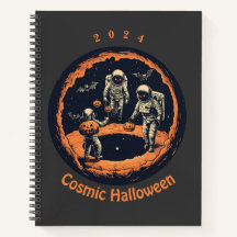 2024 Kosmischer Halloween-Astronautenspirale