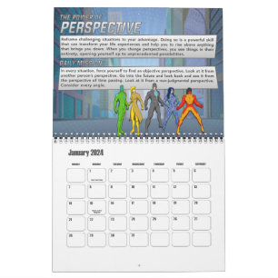 2024 Master Your Superpower Calendar Kalender
