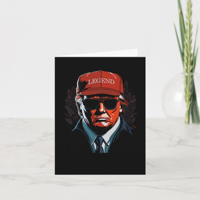 2024 Mugshot Präsident Legend 5 Karte (Vorderseite)
