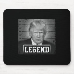 2024 Mugshot-Präsident Legende Rette Amerika Vinta Mousepad