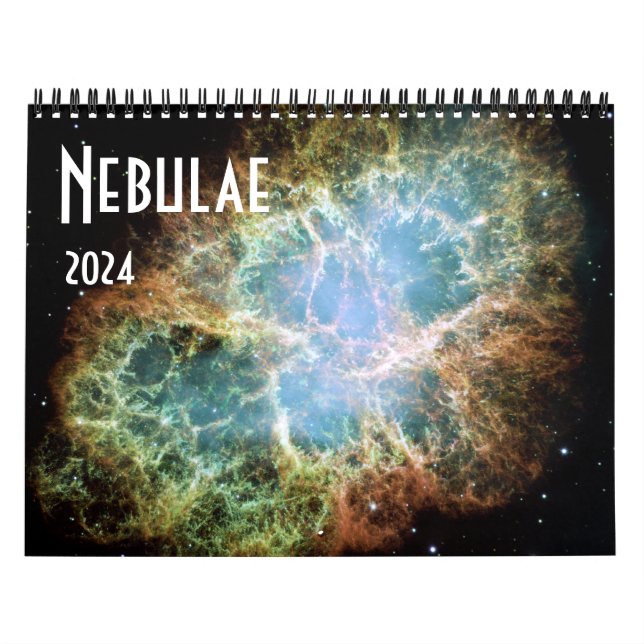 2024 NASA Space Nebulae Astronomie Sterne Kalender (Titelbild)