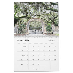 *2024 (NEU!) Charming Savannah Calendar Kalender