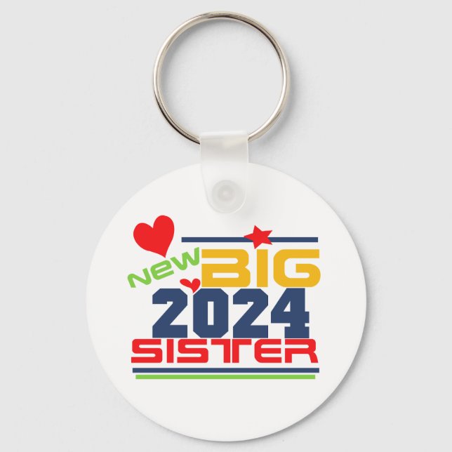 2024 Neue Big Sister Key Chain Schlüsselanhänger (Vorderseite)