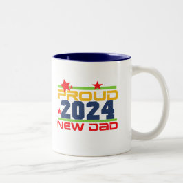2024 Neue Dad-Tasse Zweifarbige Tasse