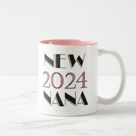 2024 Neue Nana-Tasse Zweifarbige Tasse