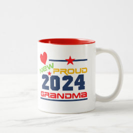 2024 Neue Oma Zwei-Tone-Tasse Zweifarbige Tasse