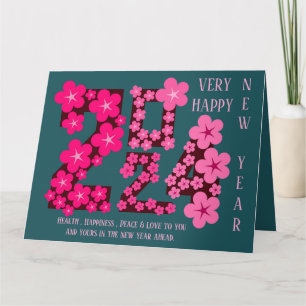 2024 NEUES JAHR VON SISTER KARTE