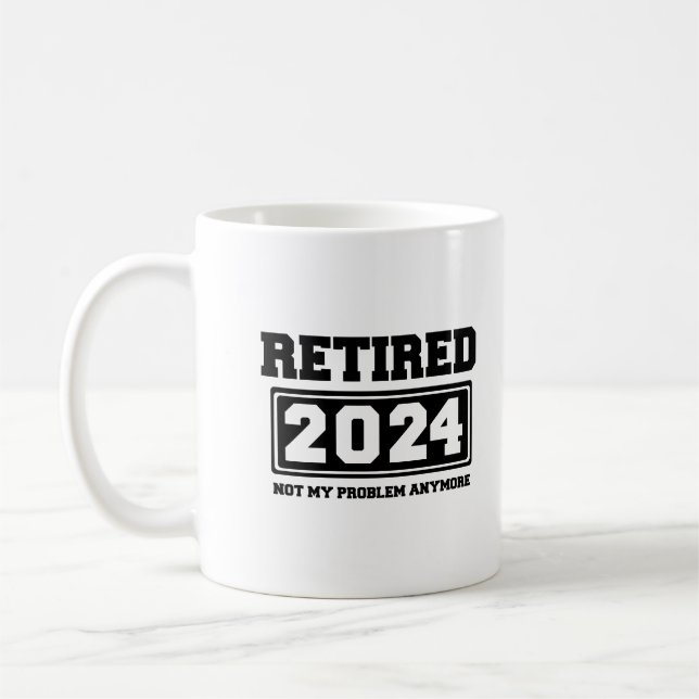 2024 nicht mehr mein Problem Kaffeetasse (Links)