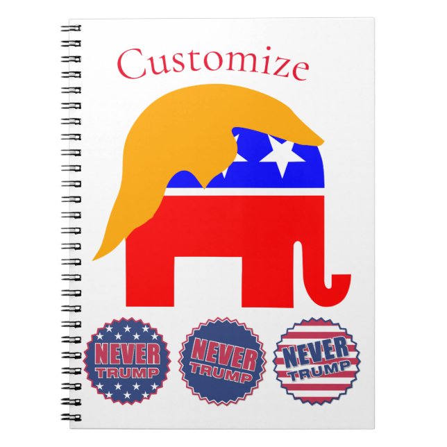 2024 nie Trump Thunder_Cove Notizblock (Vorderseite)