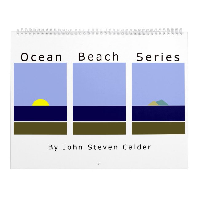 2024 Ocean Beach Series Kalender (Titelbild)