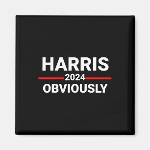2024 Offensichtlich Harris Waltz 2024 Wahl Kamala Magnet