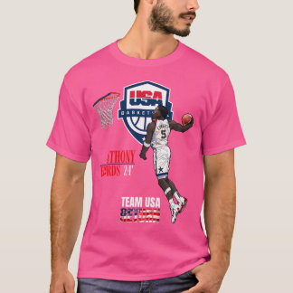 2024 Olympia Paris-USA-Nationales Basketballteam A T-Shirt