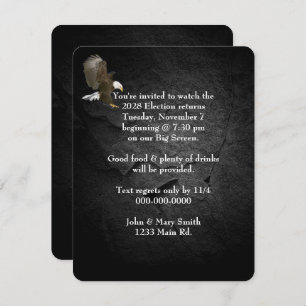 2024 Party Bald Eagle Einladung