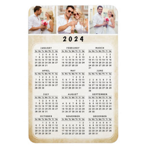 2024 Personalisiertes Foto Magnetischer Kühlschran Magnet