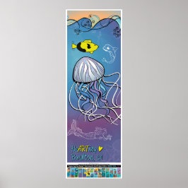 2024 Poster - Jelly Waves - Buellton.Art