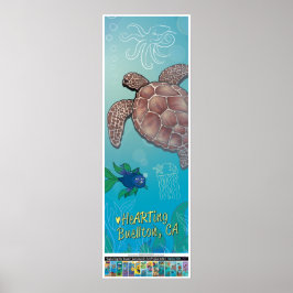 2024 Poster - Schildkrötenschwimmer - Buellton.Art