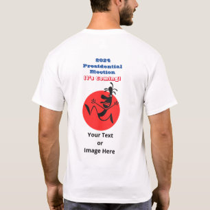 2024 Präsidentschaftswahl, die unter der Leitung v T-Shirt