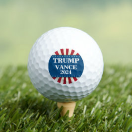 2024 Präsidentschaftswahl Trump Vance Golfball