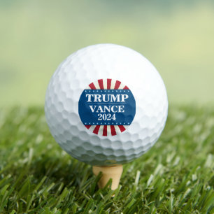 2024 Präsidentschaftswahl Trump Vance Golfball