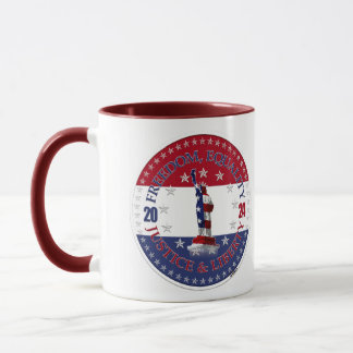 2024 Red Blue Freedom, Equality, Justice Liberty S Tasse