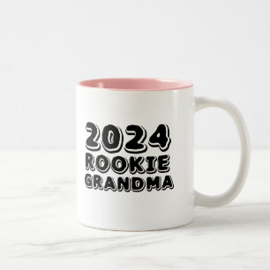 2024 Rookie Erstmalige Oma-Tasse Zweifarbige Tasse