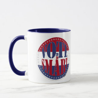 2024 Rote und Blaue STIMME SMART 1 Tasse