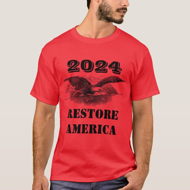 2024: Roter T - Shirt (Vorderseite)