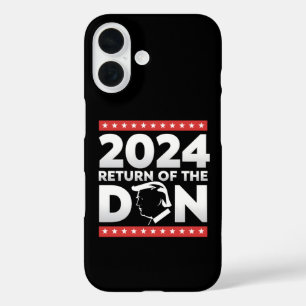 2024 Rückkehr des Don Trump 45 47 US-Präsident iPhone 16 Hülle