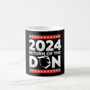 2024 Rückkehr des Don Trump 45 47 US-Präsident Kaffeetasse