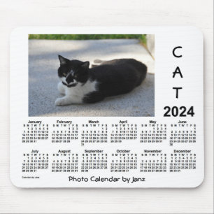 2024 Sassy Cat Foto Calendar by Janz Mousepad
