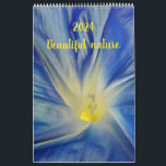 2024 schöne Natur Kalender<br><div class="desc">Schöne Bilder von Blume,  um Ihre Welt zu färben.</div>