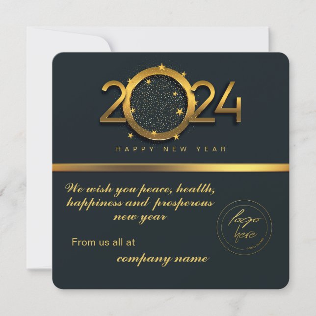 2024 Schwarzes Gold im Kalender mit Logo (Vorderseite)