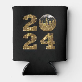 2024 Silvester Party-Ball-NYC Gold- Dosenkühler