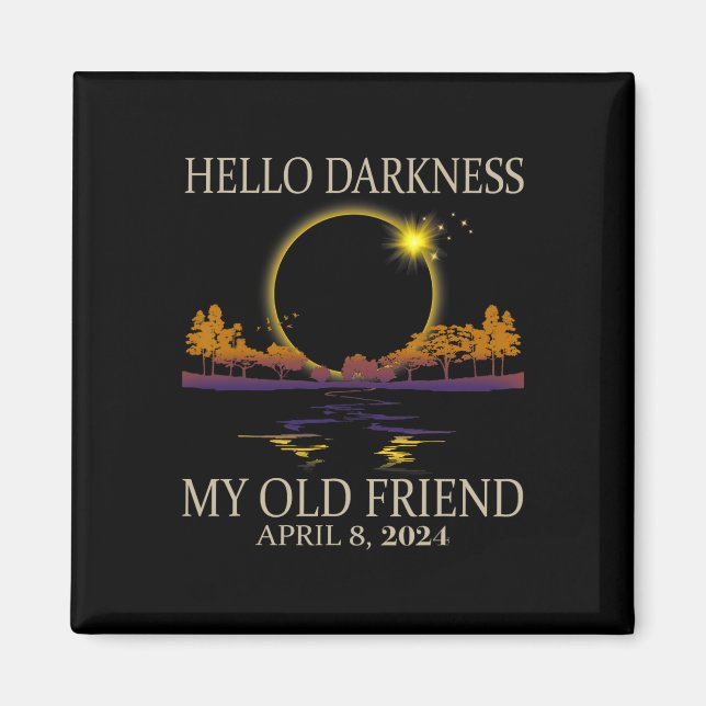 2024 Solar Eclipse 2024 040824 Eclipse Magnet (Vorne)