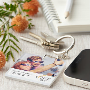 2024 Solar Eclipse Foto Paare Geschenke insgesamt Schlüsselanhänger