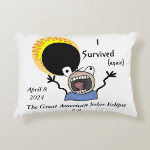 2024 Solar Eclipse Survival Edition Dekokissen