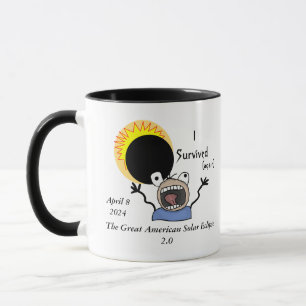 2024 Solar Eclipse Survival Edition Tasse